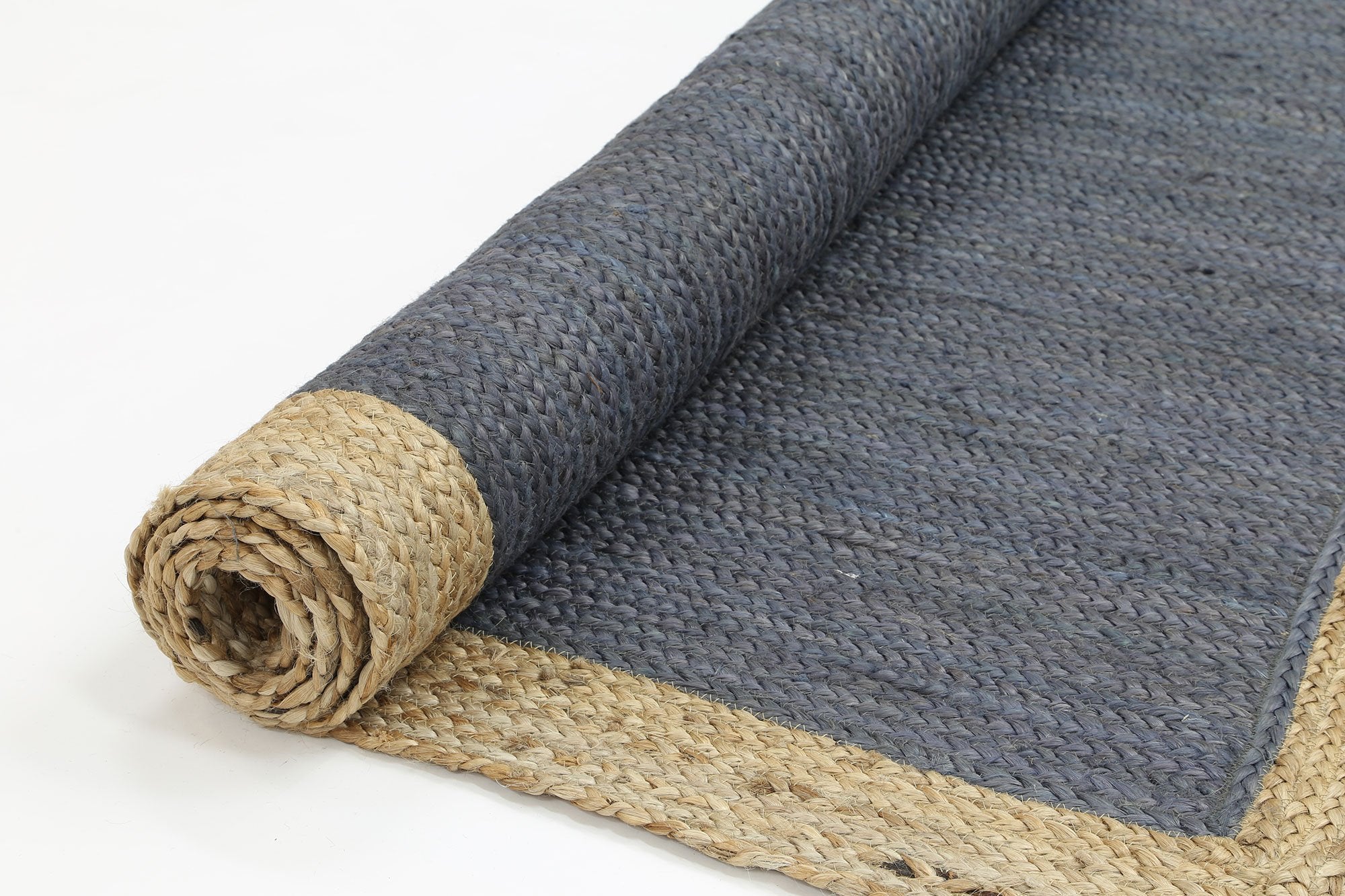 Hampton Grey Centre Jute Rug - Floorsome - Flatweave - HAMP200SCRGREY - Flatweave