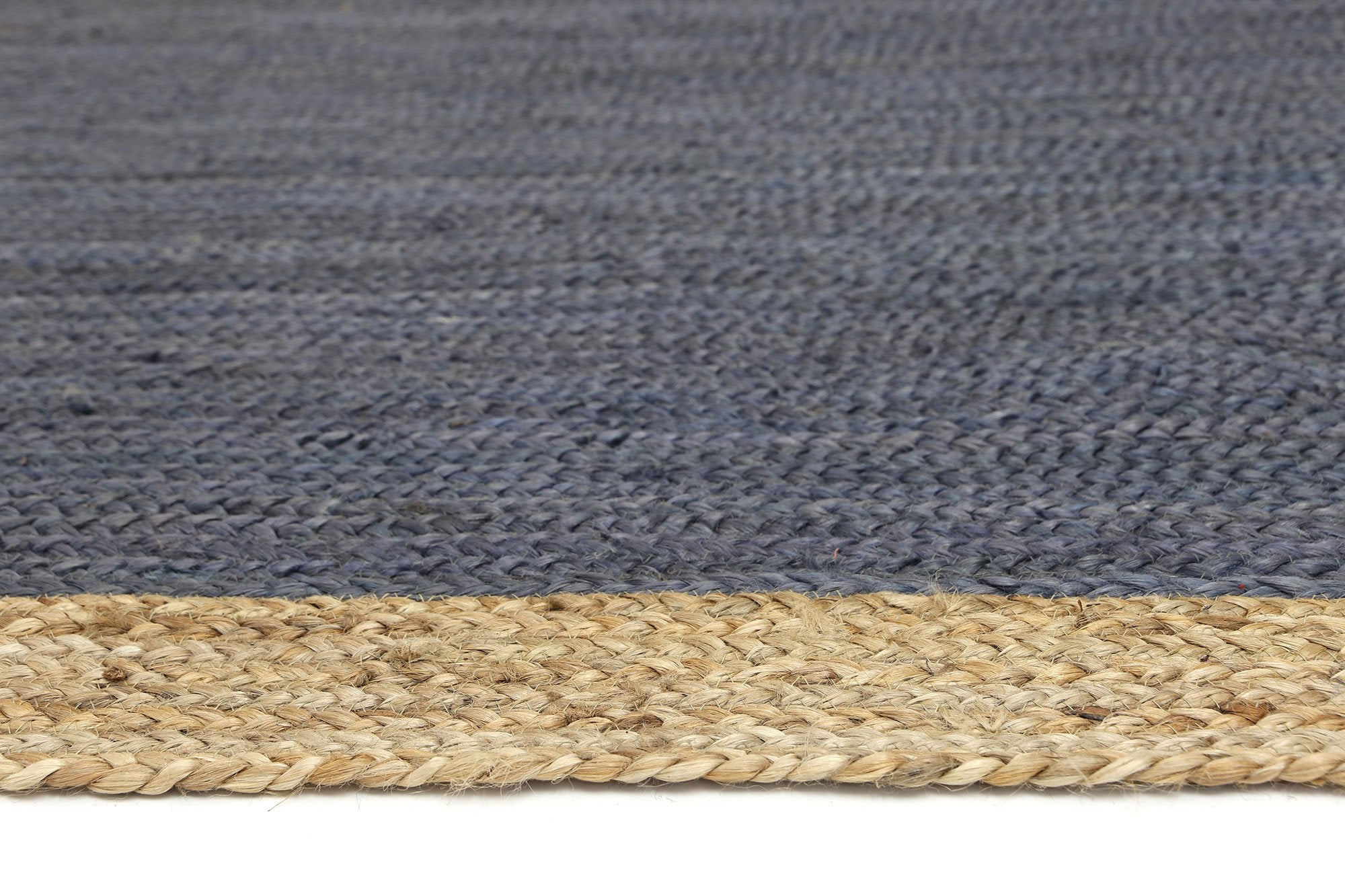 Hampton Grey Centre Jute Rug - Floorsome - Flatweave - HAMP200SCRGREY - Flatweave