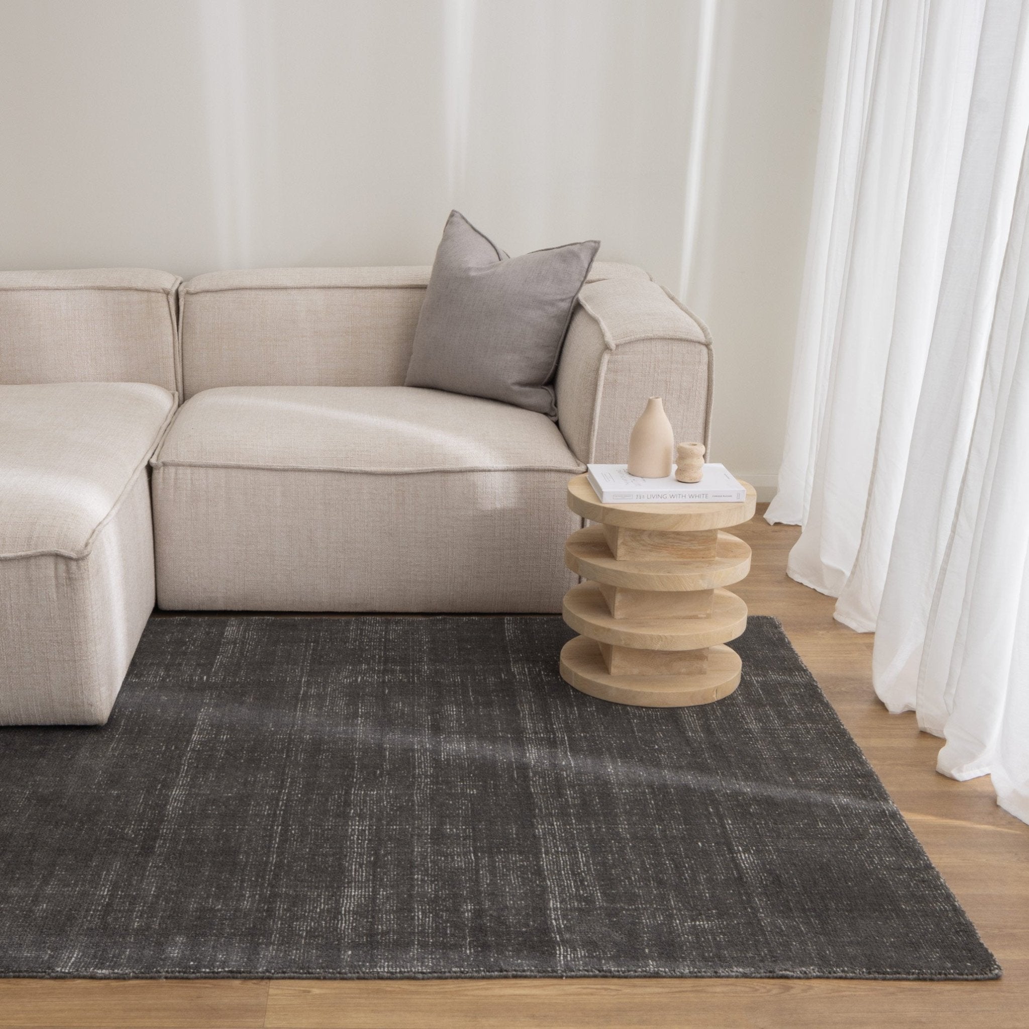 Harbour Grey Indoor Outdoor Rug - Floorsome - Area Rug - HARB160GREY - Area Rug