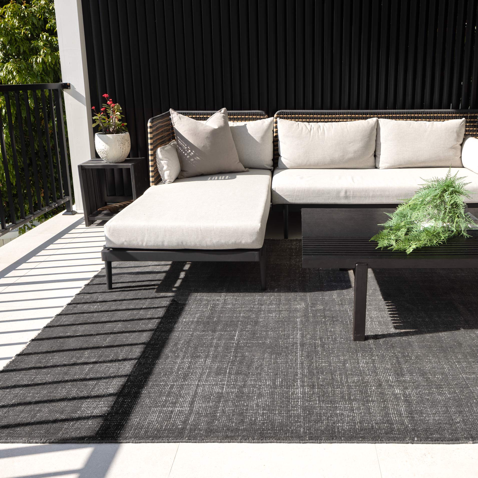 Harbour Grey Indoor Outdoor Rug - Floorsome - Area Rug - HARB160GREY - Area Rug