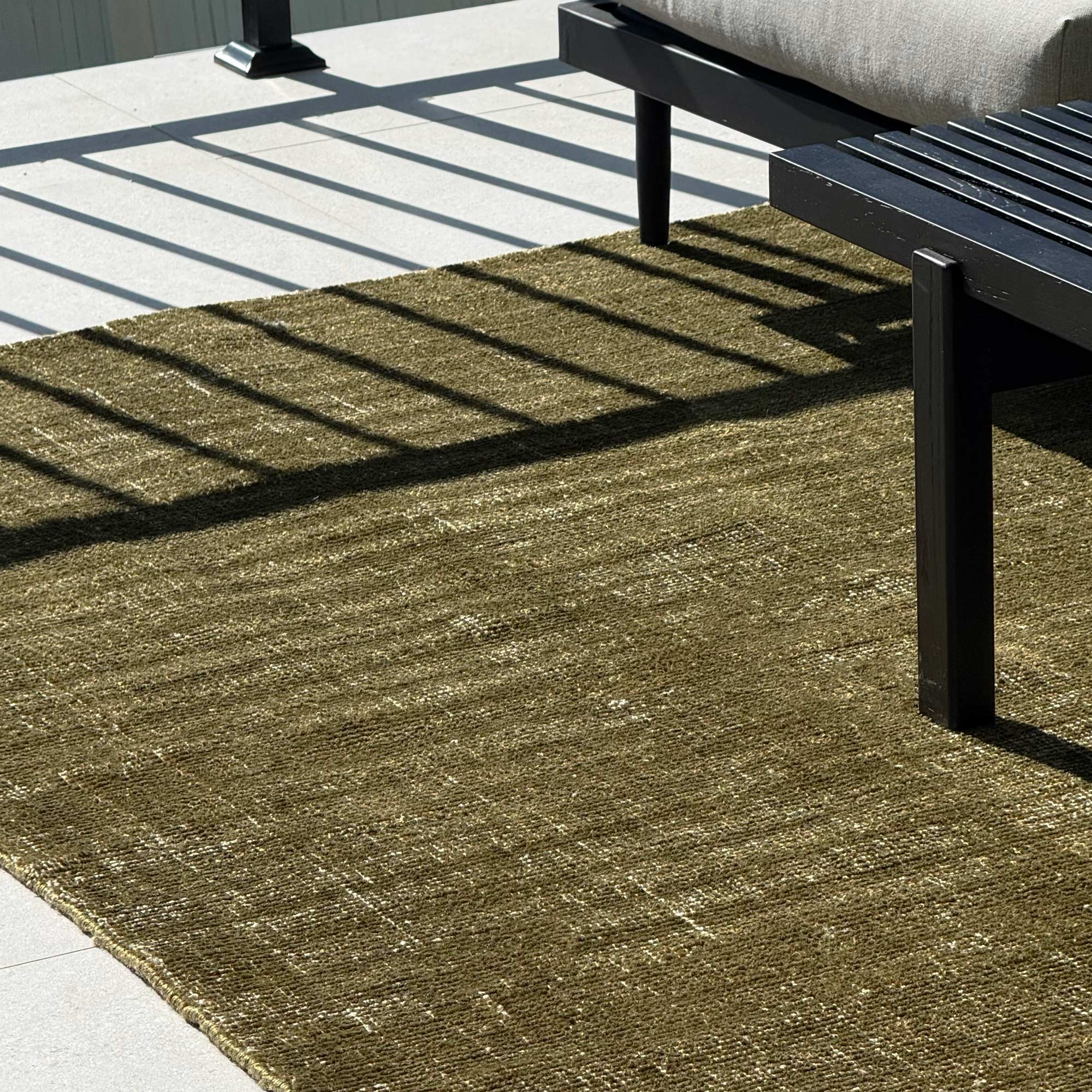 Harbour Olive Green Indoor Outdoor Rug - Floorsome - Area Rug - HARB160OLIV - Area Rug