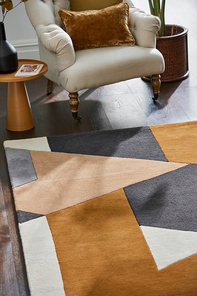 Harlequin Popova Caramel Slate Shell 143101 - Floorsome - BRINK & CAMPMAN - 2023 COLLECTION - BC - HAR - 143101 - 200X140 - BRINK & CAMPMAN - 2023 COLLECTION