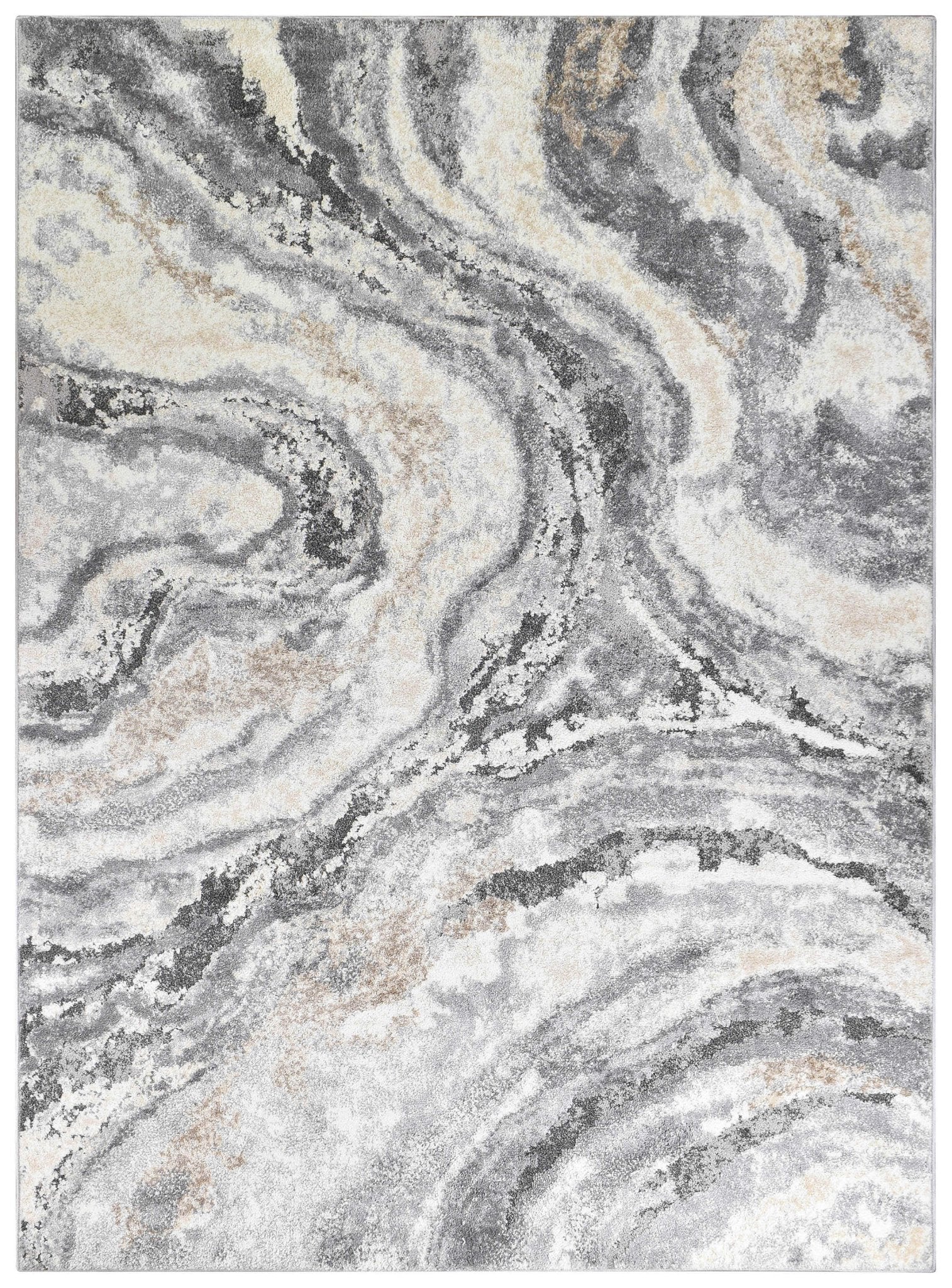 Harmony Haven Rug - Floorsome - MODERN - CHAR-VELVET-80X150 - MODERN