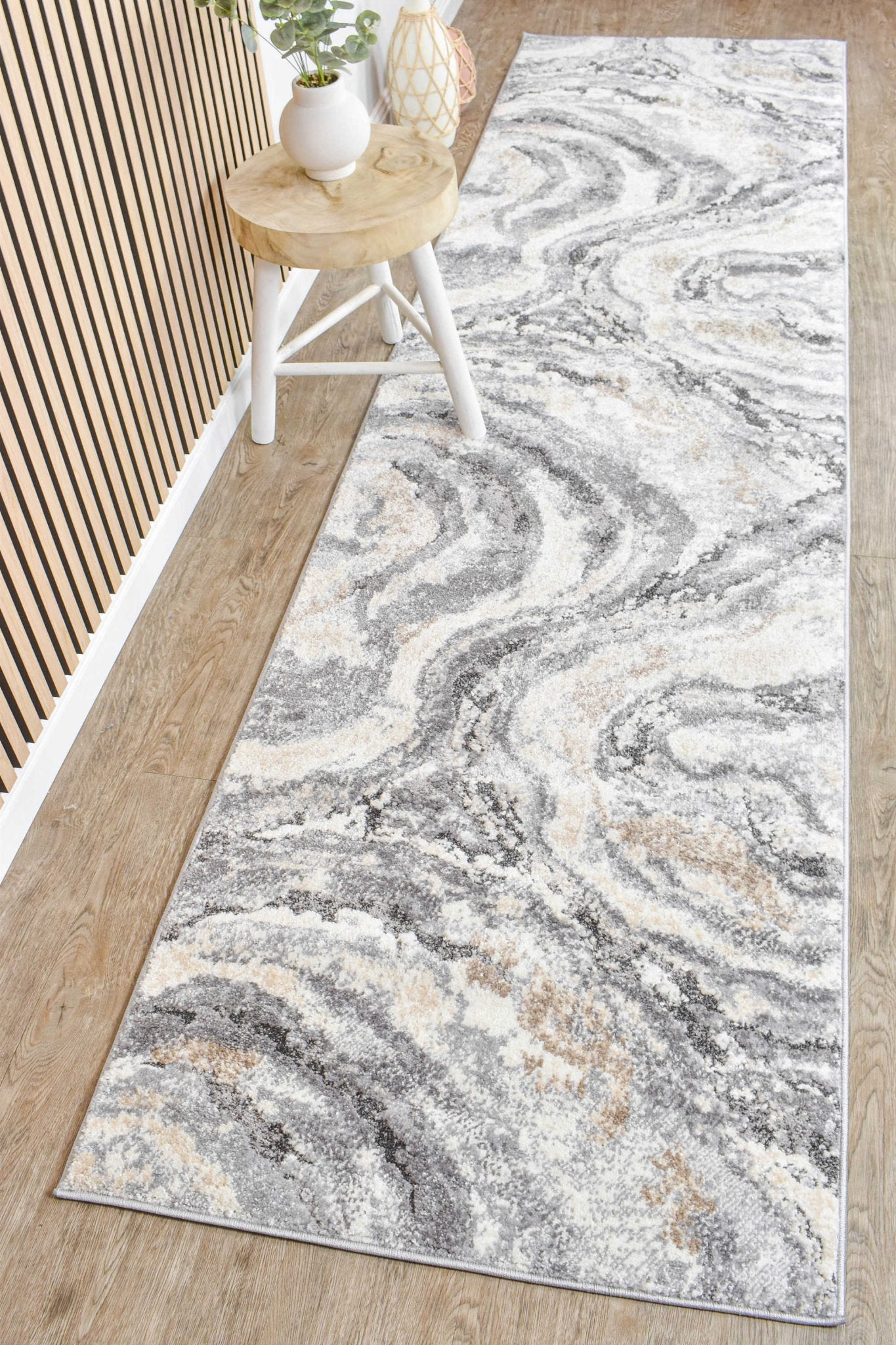 Harmony Haven Runner - Floorsome - MODERN - CHAR-VELVET-80X300 - MODERN