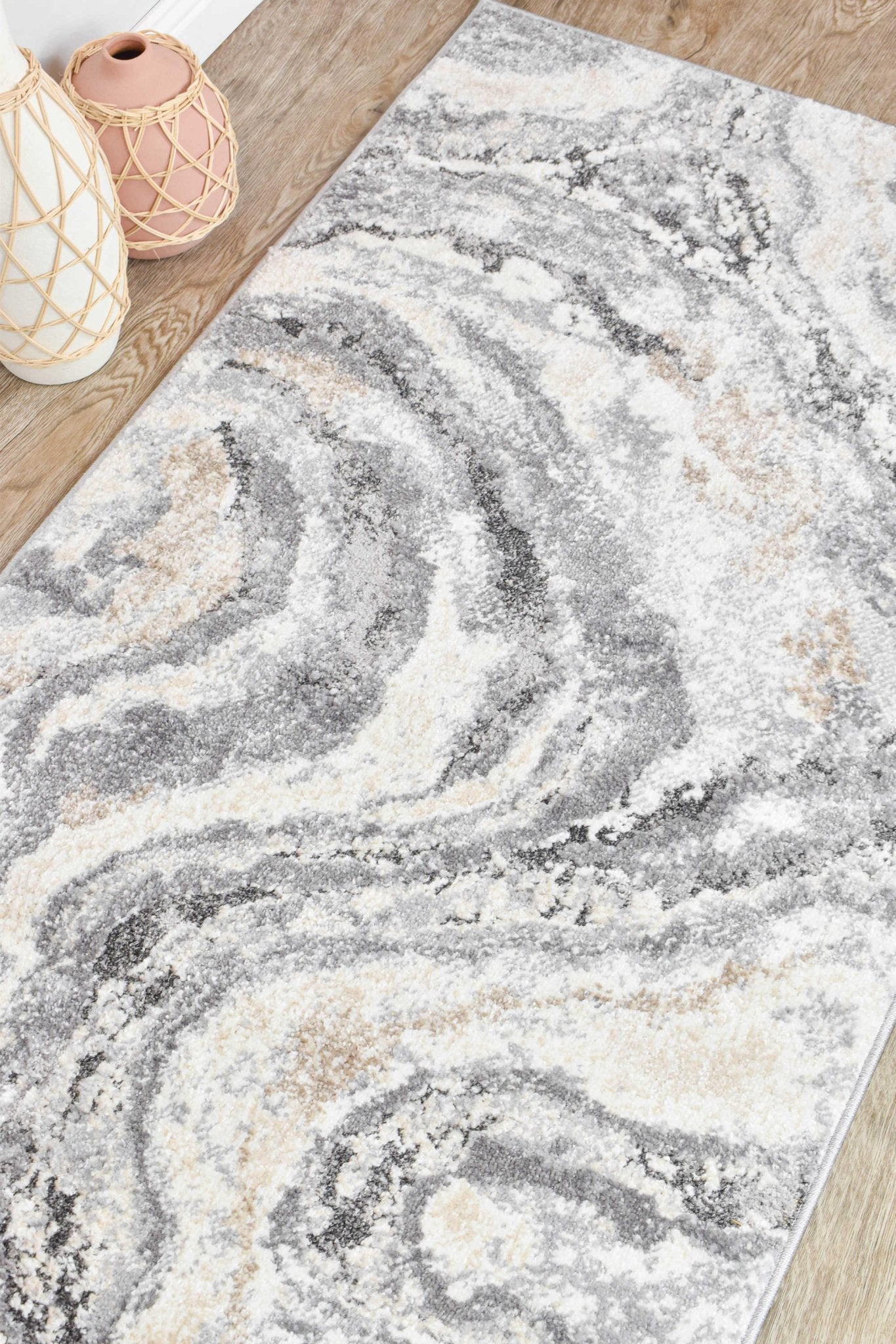 Harmony Haven Runner - Floorsome - MODERN - CHAR-VELVET-80X300 - MODERN