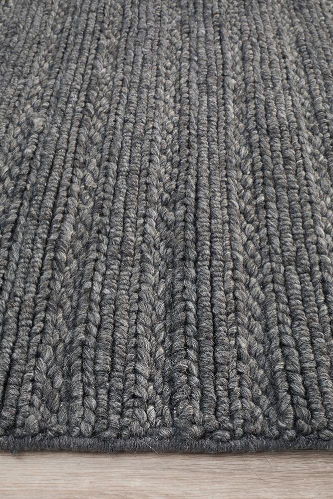 Harvest Charcoal Rug - Floorsome - MODERN - HST - 801 - CHAR - 225X155 - MODERN