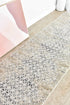 Havana 227A Beige Trellis Runner - Floorsome - TRADITIONAL - VANESSA - B0227A - WHITE - 80X300 - TRADITIONAL