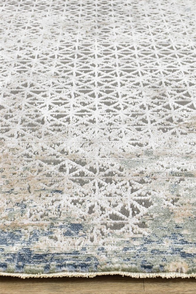 Havana 227A Grey Trellis - Floorsome - TRADITIONAL - VANESSA - B0227A - D.GREY - 80X150 - TRADITIONAL