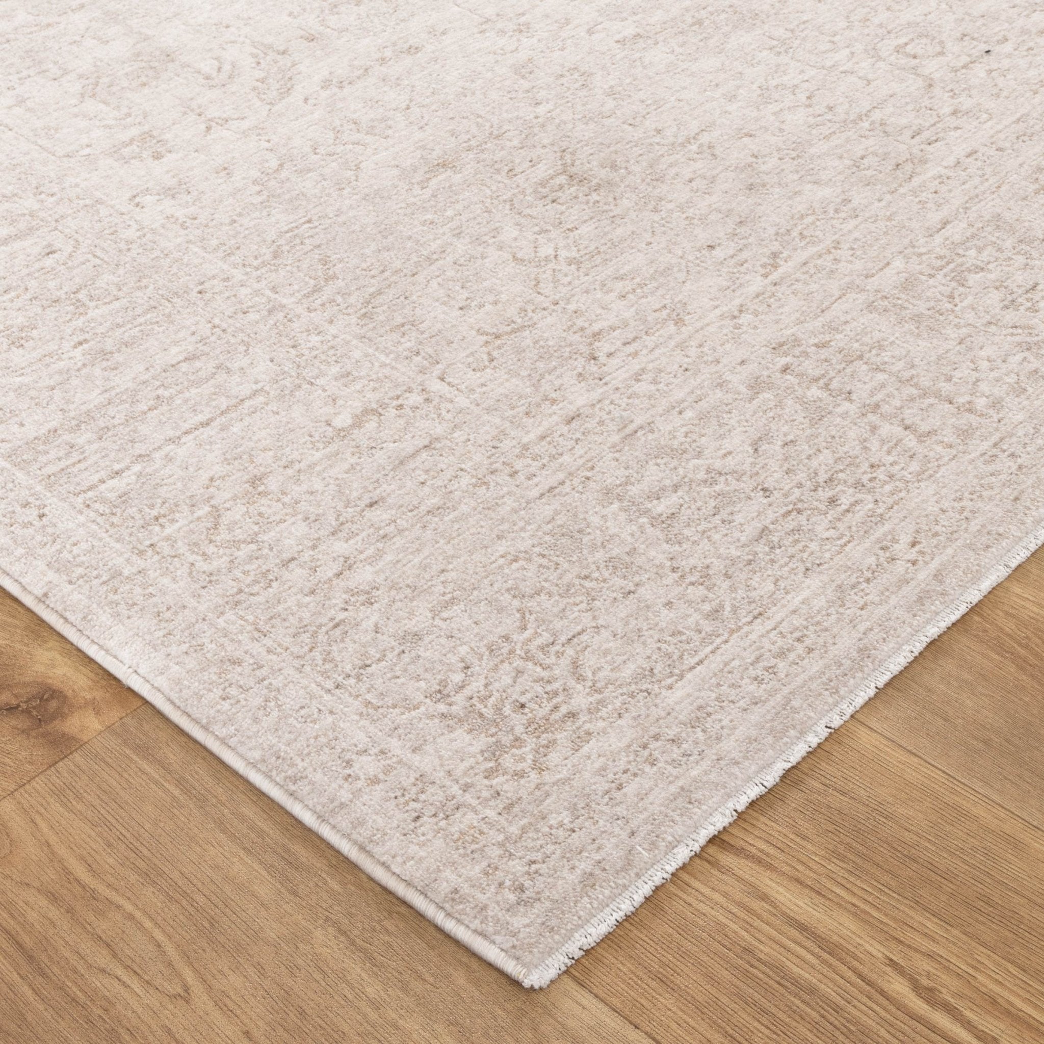 Heritage Distressed Border Beige Rug - Floorsome - Area Rug - HERI160H106 - Area Rug