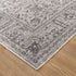 Heritage Distressed Border Grey Rug - Floorsome - Area Rug - HERI160H108 - Area Rug
