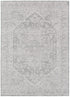 Heritage Distressed Medallion Grey Rug - Floorsome - Area Rug - HERI160H103 - Area Rug