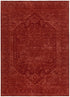 Heritage Distressed Medallion Rust Rug - Floorsome - Area Rug - HERI160H101 - Area Rug