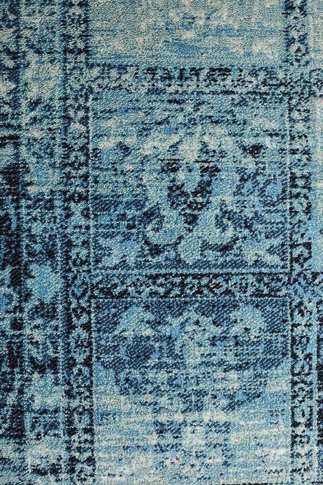 Heritage Paradise Rug Navy - Floorsome - Modern - CAL - 6106 - BLU - 230X160 - Modern
