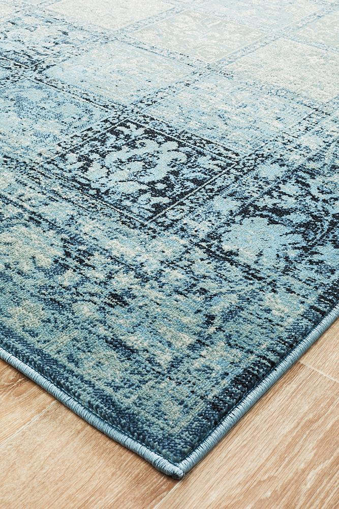 Heritage Paradise Rug Navy - Floorsome - Modern - CAL - 6106 - BLU - 230X160 - Modern