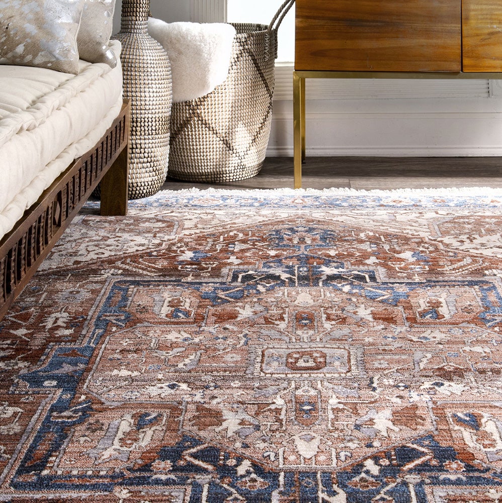 Heriz Hazelnut Rug - Floorsome - HERIZ COLLECTION - HRZ - HAZELNUT - 165X120 - HERIZ COLLECTION