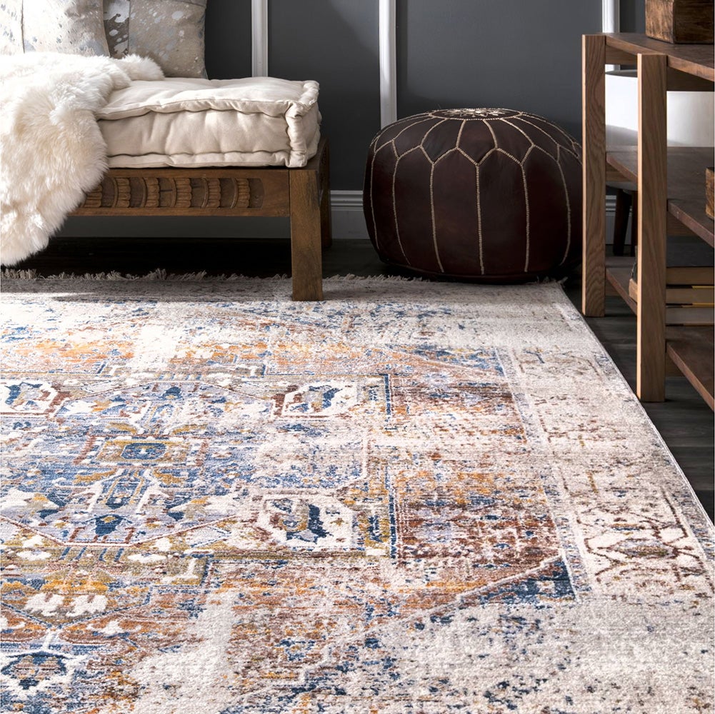 Heriz Ivory Rug - Floorsome - HERIZ COLLECTION - HRZ - IVORY - 165X120 - HERIZ COLLECTION