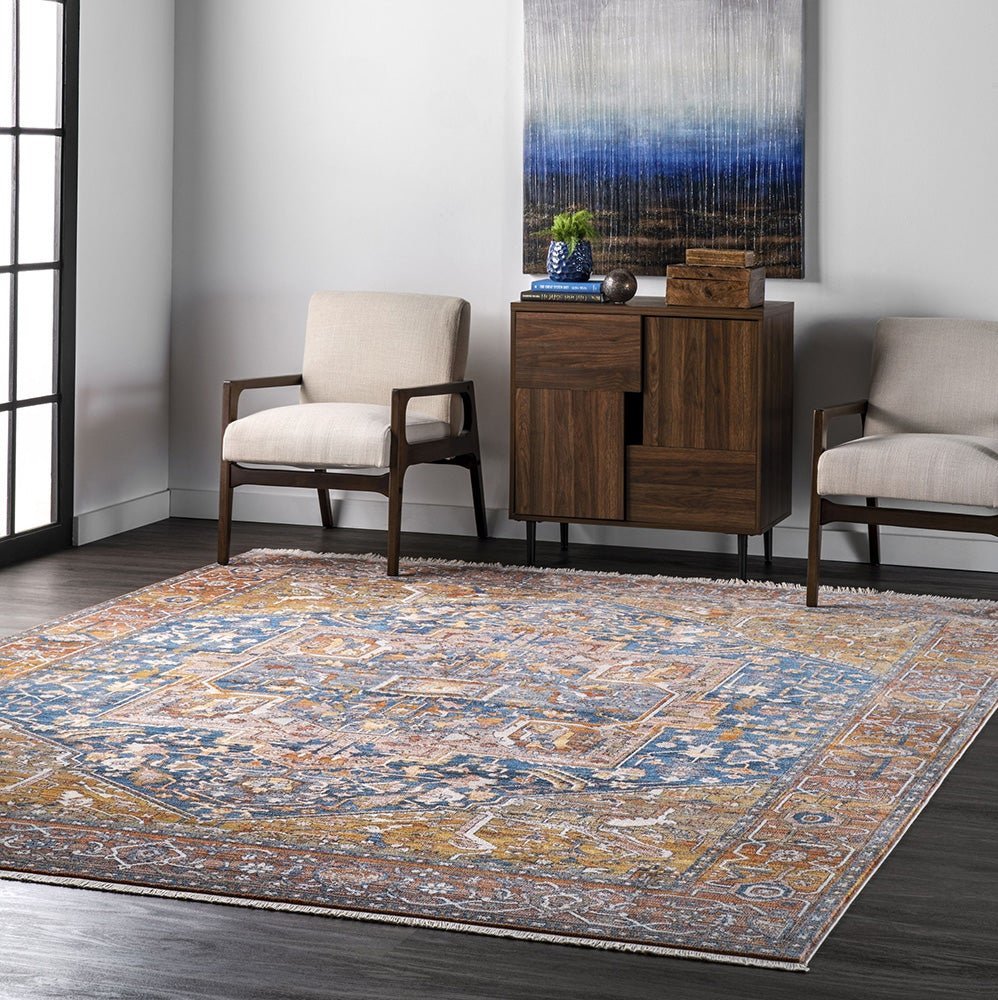 Heriz Rust Rug - Floorsome - HERIZ COLLECTION - HRZ - RUST - 165X120 - HERIZ COLLECTION
