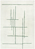 Highlands Abstract Olive Lines Washable Wool Rug - Floorsome - Area Rug - HIGH160AOLI - Area Rug