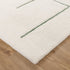 Highlands Abstract Olive Lines Washable Wool Rug - Floorsome - Area Rug - HIGH160AOLI - Area Rug