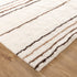 Highlands Beige Stripe Washable Wool Rug - Floorsome - Area Rug - HIGH160SBEI - Area Rug
