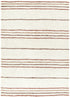 Highlands Terracotta Stripe Washable Wool Rug - Floorsome - Area Rug - HIGH160STER - Area Rug