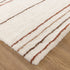 Highlands Terracotta Stripe Washable Wool Rug - Floorsome - Area Rug - HIGH160STER - Area Rug