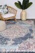 Hollow Medalion Transitional Navy Multi Rug - Floorsome - Rug - SALS80320042035 - Rug