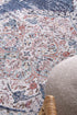 Hollow Medalion Transitional Navy Multi Rug - Floorsome - Rug - SALS80320042035 - Rug