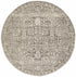 Homage Grey Transitional Round Rug - Floorsome - Modern - EVO - 256 - GREY - 150X150 - Modern