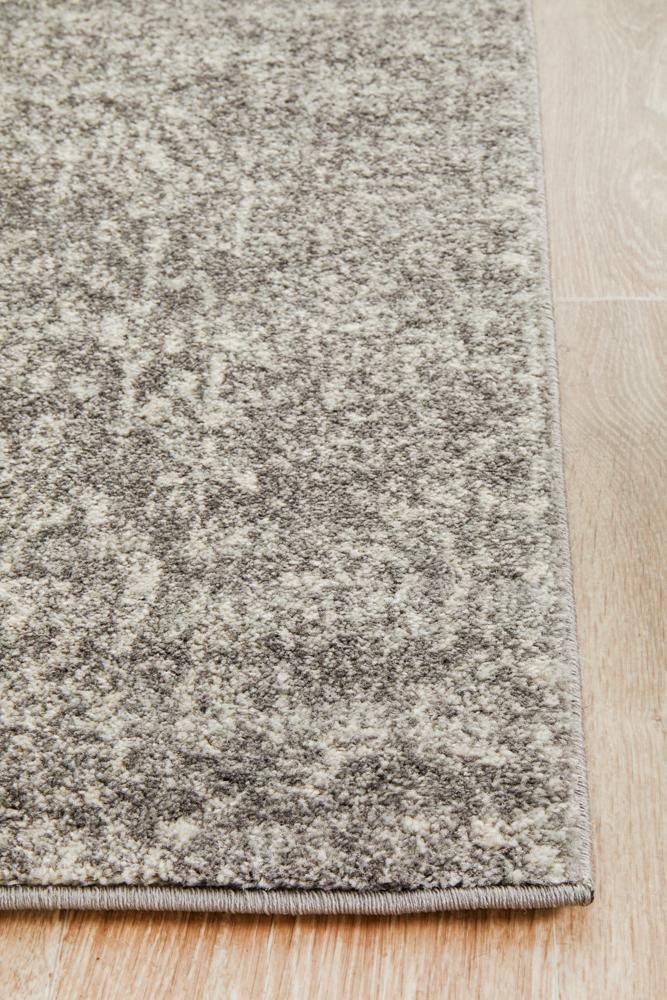 Homage Grey Transitional Runner Rug - Floorsome - Modern - EVO - 256 - GREY - 300X80 - Modern