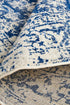 Horizon White Navy Transitional Round Rug - Floorsome - Modern - EVO - 253 - WNAV - 150X150 - Modern