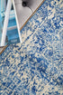 Horizon White Navy Transitional Runner Rug - Floorsome - Modern - EVO - 253 - WNAV - 300X80 - Modern