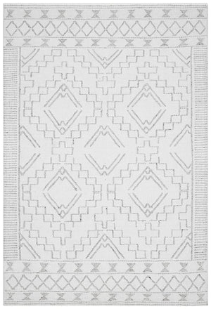 Hudson 802 Ivory Wool Rug - Floorsome - Modern