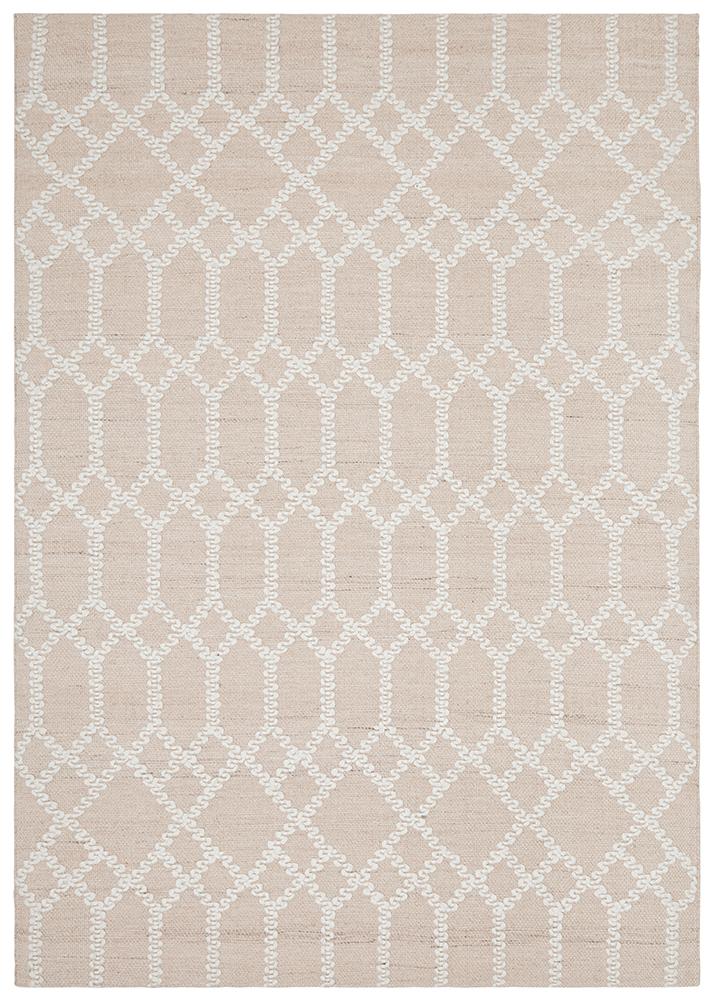 Hudson 805 Nude Recycled Rug - Floorsome - Modern - HUD - 805 - NUD - 225X155 - Modern