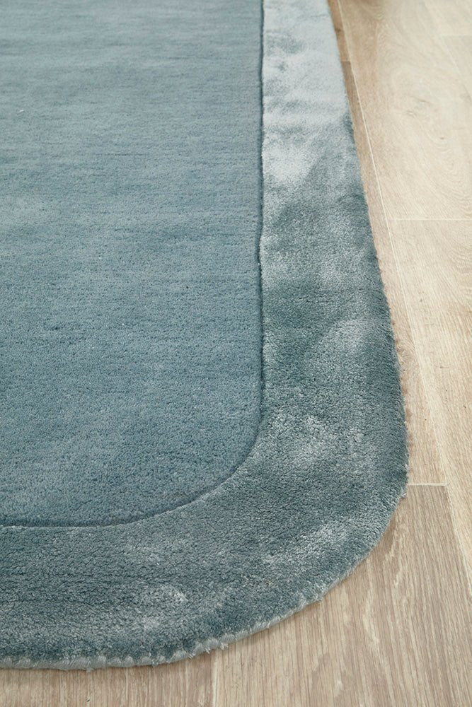 Hugo Blue Runner Rug - Floorsome - Hugo - HUGO - BLUE - 300X80 - Hugo