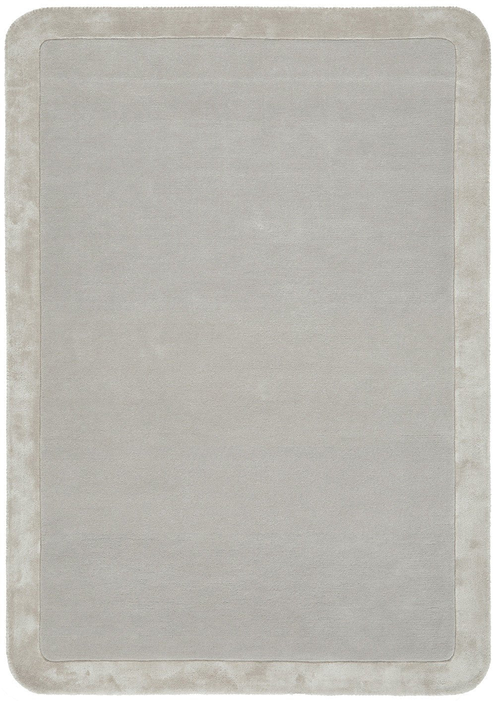 Hugo Silver Rug - Floorsome - Hugo - HUGO - SILVER - 165X115 - Hugo