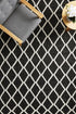 Huxley Black Rug - Floorsome - HUXLEY COLLECTION - HUX - BLACK - 225X155 - HUXLEY COLLECTION