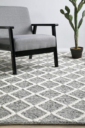 Huxley Grey Rug - Floorsome - HUXLEY COLLECTION