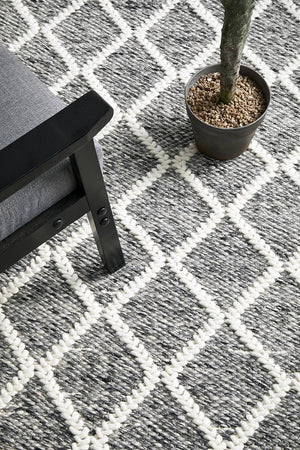Huxley Grey Rug - Floorsome - HUXLEY COLLECTION