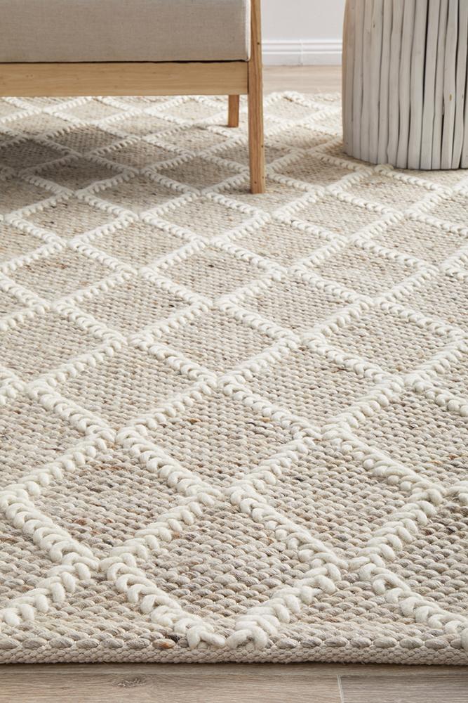 Huxley Natural Rug - Floorsome - HUXLEY COLLECTION - HUX - NATURAL - 225X155 - HUXLEY COLLECTION