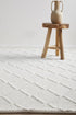Huxley White Rug - Floorsome - HUXLEY COLLECTION - HUX - WHITE - 225X155 - HUXLEY COLLECTION