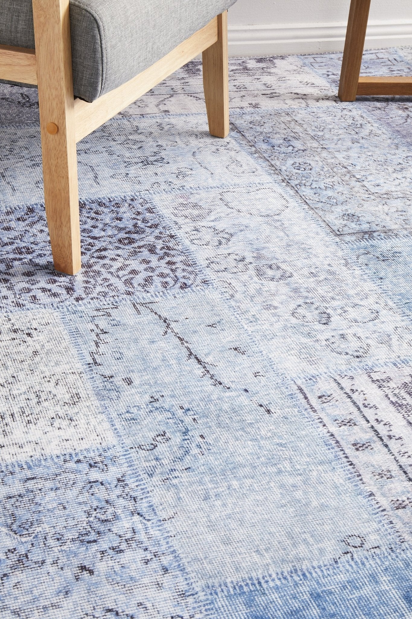 Illusions 121 Denim Rug - Floorsome - Illusion Collection - ILU - 121 - DENIM - 220X150 - Illusion Collection