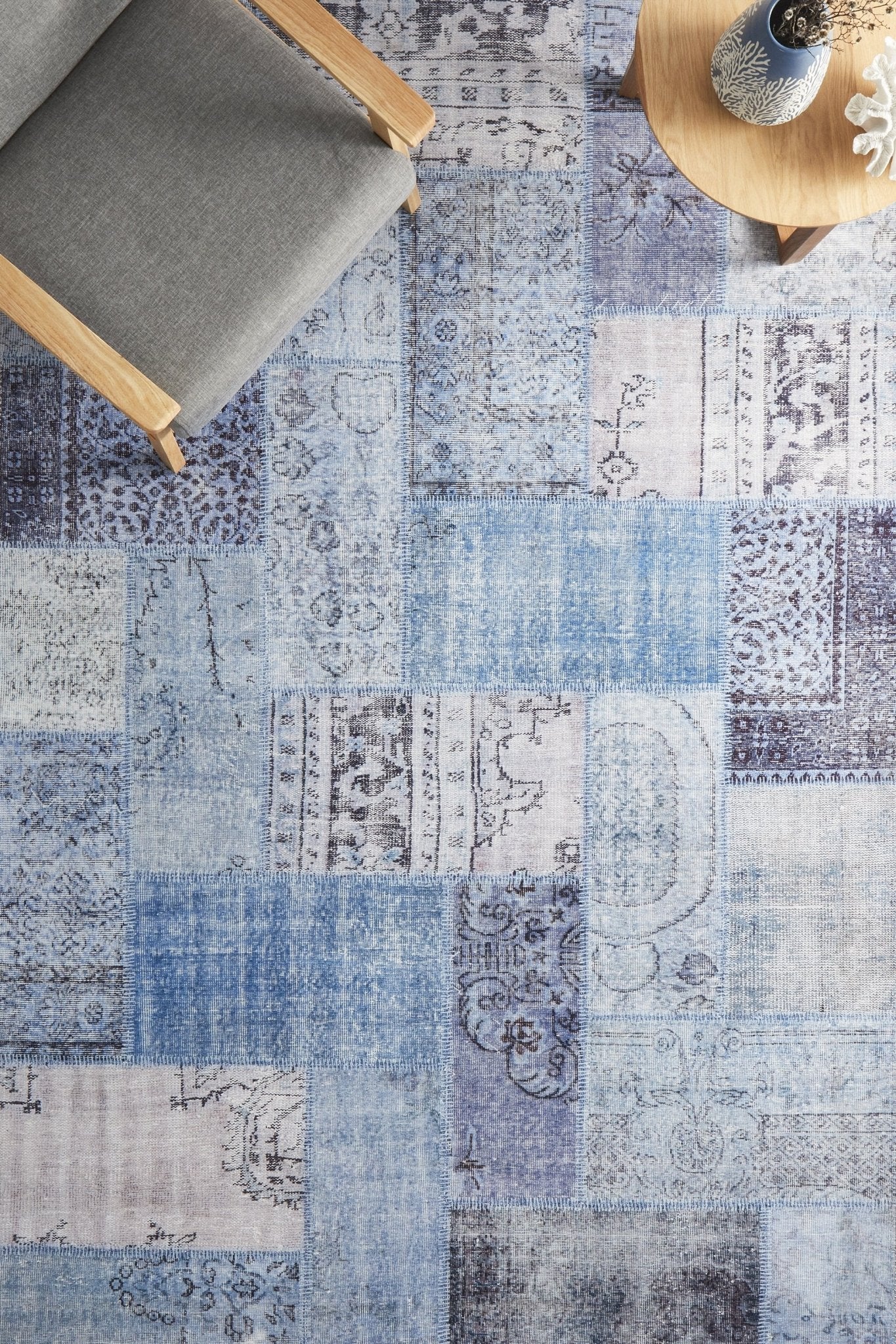Illusions 121 Denim Rug - Floorsome - Illusion Collection - ILU - 121 - DENIM - 220X150 - Illusion Collection