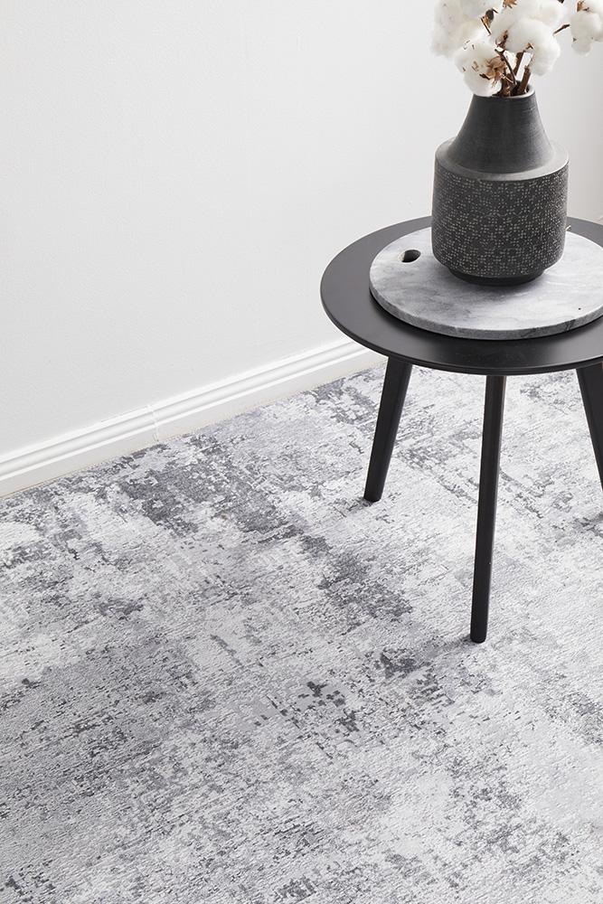 Illusions 156 Silver Rug - Floorsome - Illusion Collection - ILU - 156 - SILVER - 220X150 - Illusion Collection