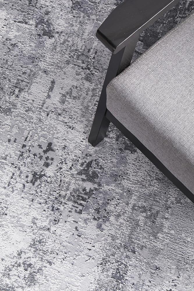 Illusions 156 Silver Rug - Floorsome - Illusion Collection - ILU - 156 - SILVER - 220X150 - Illusion Collection