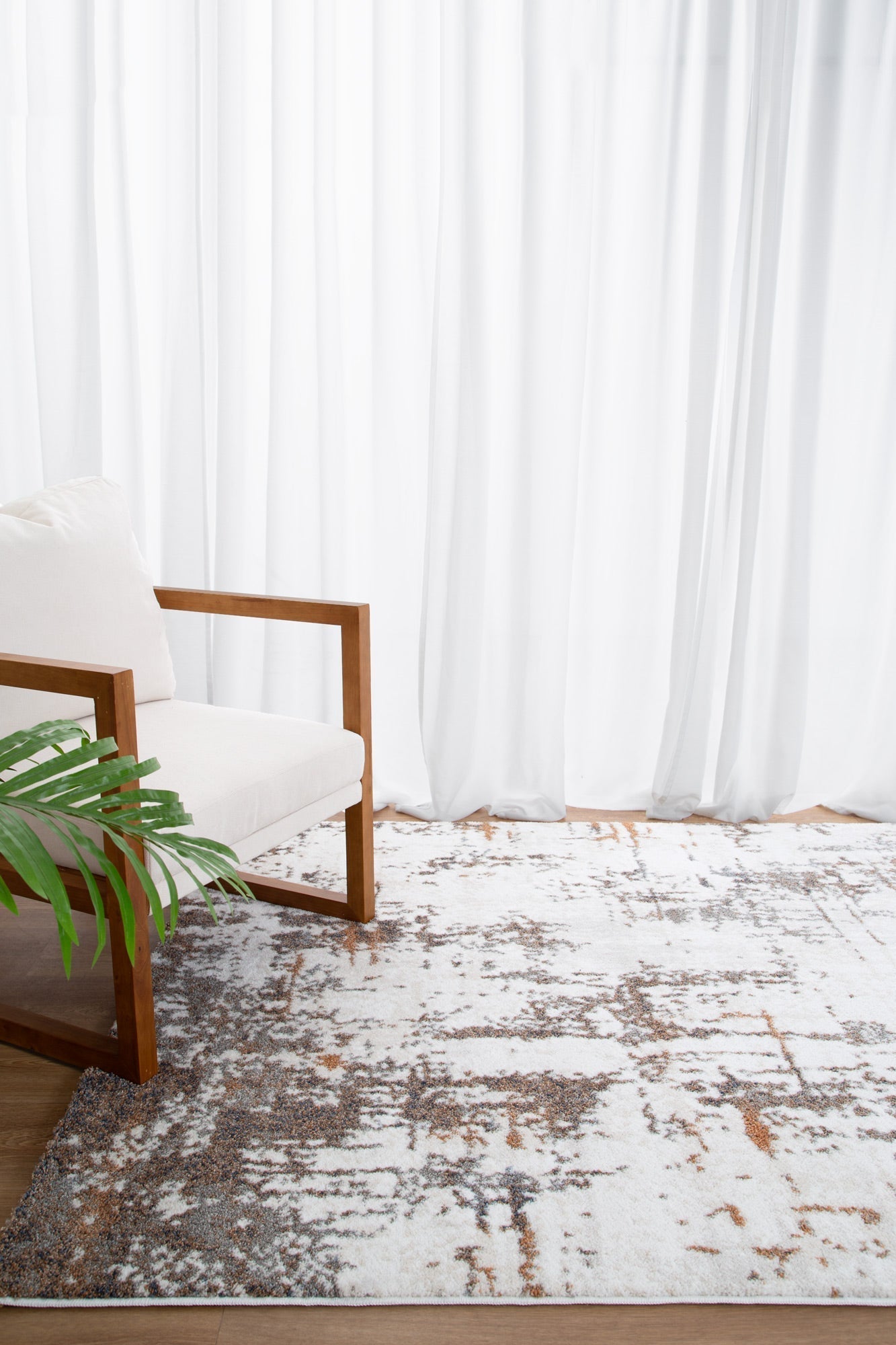 Indulgence Abstract Cream Multi Rug - INDU004 - Floorsome - Area Rug - INDU12004 - Area Rug
