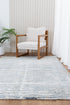 Indulgence Distressed Lines Blue Rug - INDU005 - Floorsome - Area Rug - INDU12005 - Area Rug