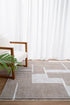 Indulgence Geo Lines Beige Grey Rug - INDU002 - Floorsome - Area Rug - INDU12002 - Area Rug