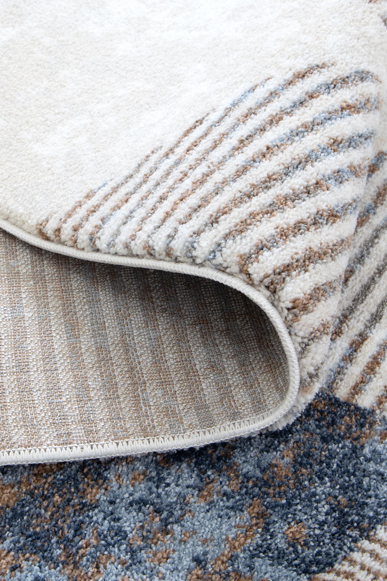 Indulgence Geometric Shapes Blue Multi Rug - INDU006 - Floorsome - Area Rug - INDU12006 - Area Rug