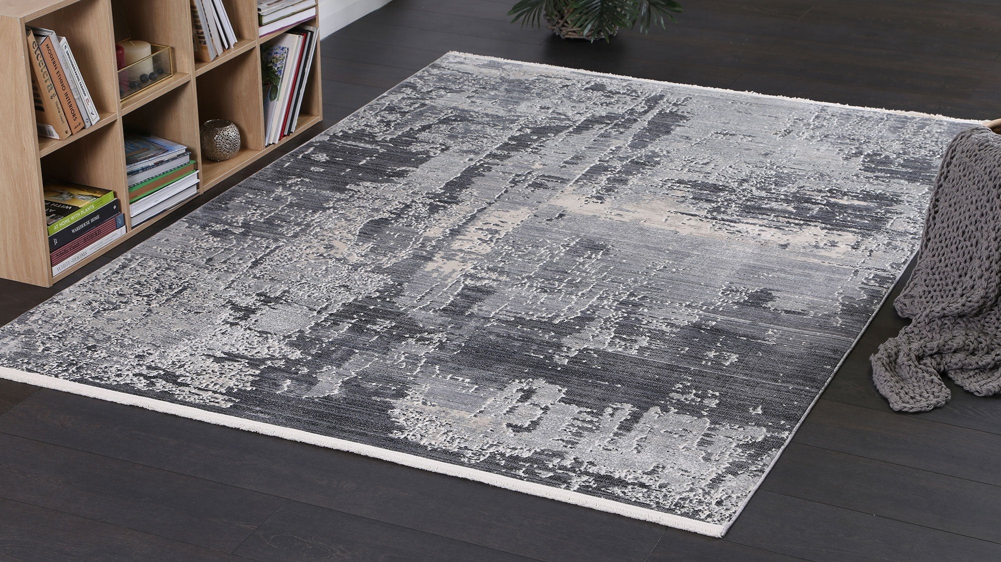 Istanbul Modern Ayla Blue Rug - Floorsome - Modern - DRAG801304440BLUE - Modern